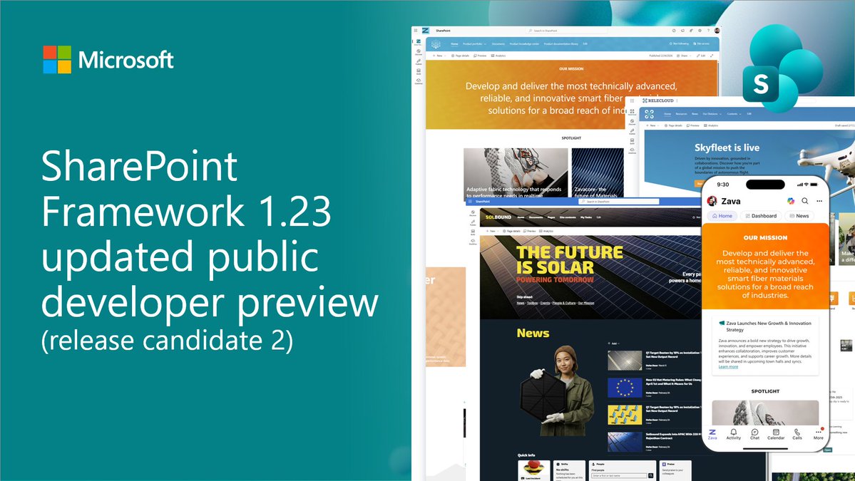 Microsoft SharePoint tweet media
