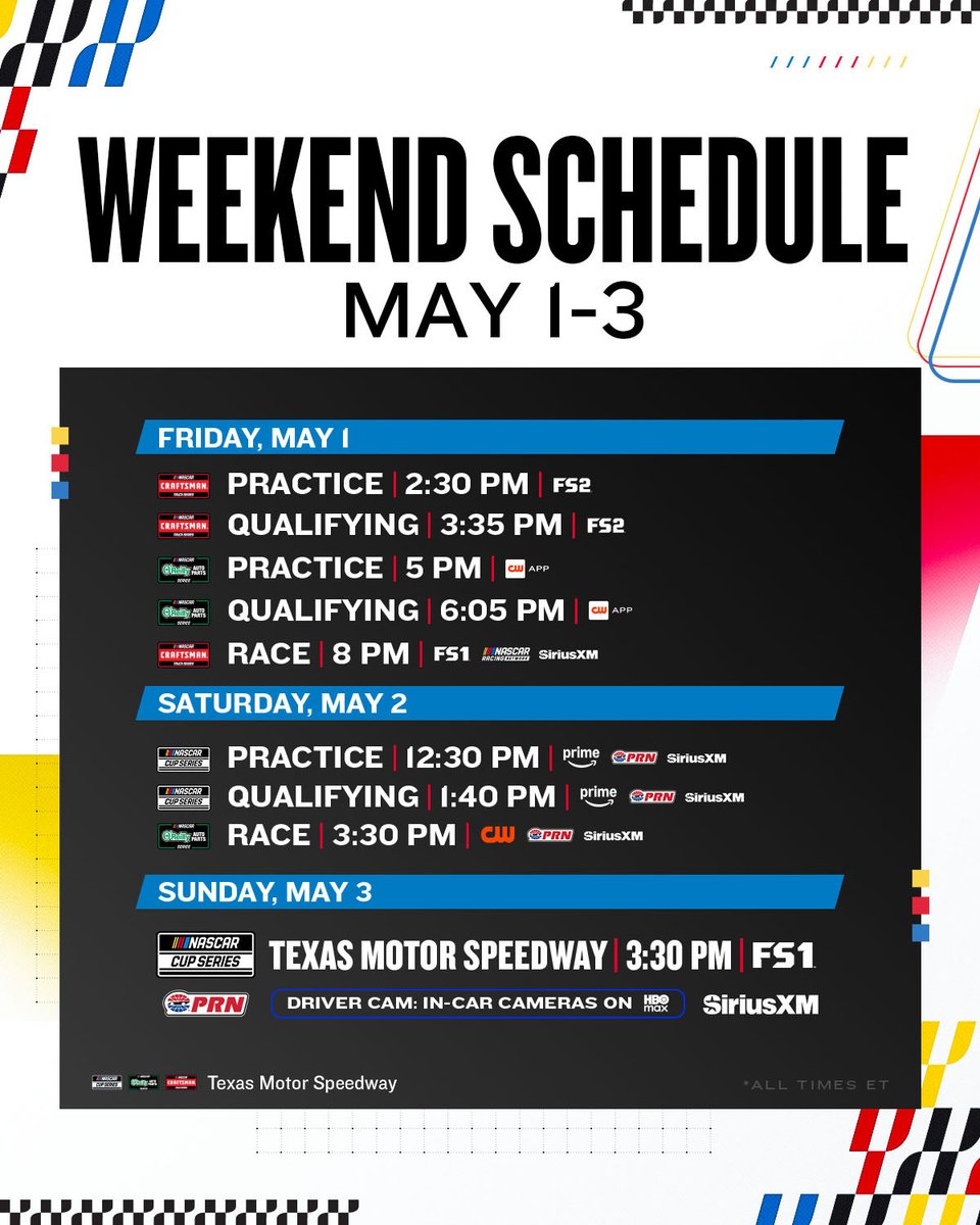 NASCAR tweet media