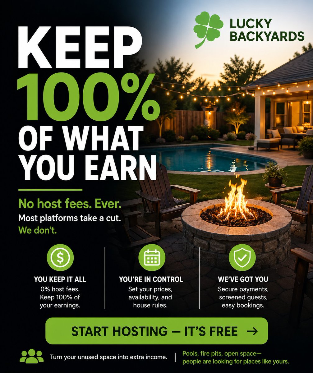 Lucky Backyards tweet media