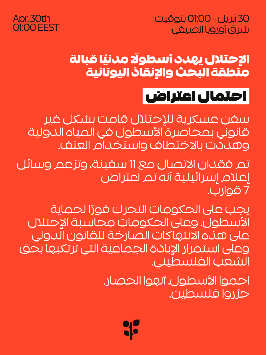 Global Sumud Flotilla tweet media