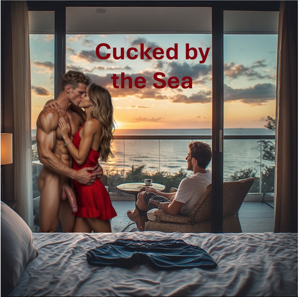We enjoy taking long weekend get-aways.  I love to sit on the patio at sunset, listening to the waves crashing into the beach in front of me, and to his penis doing its magic behind me.