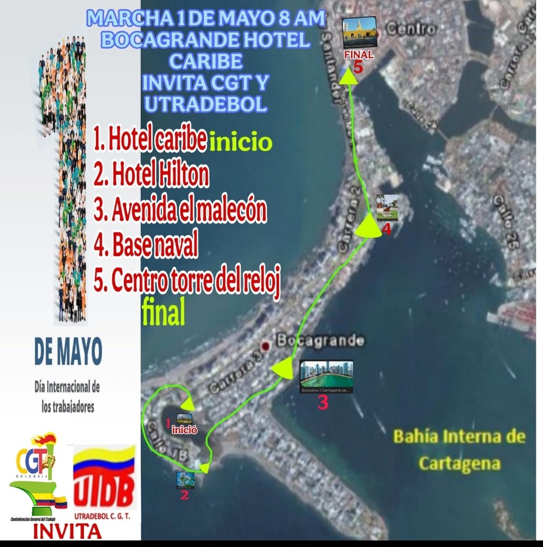 FEDERACION BOLIVAR C. G. T. tweet media