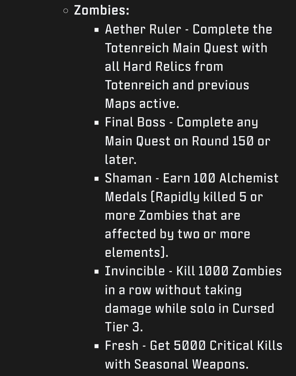COD: Zombies News tweet media