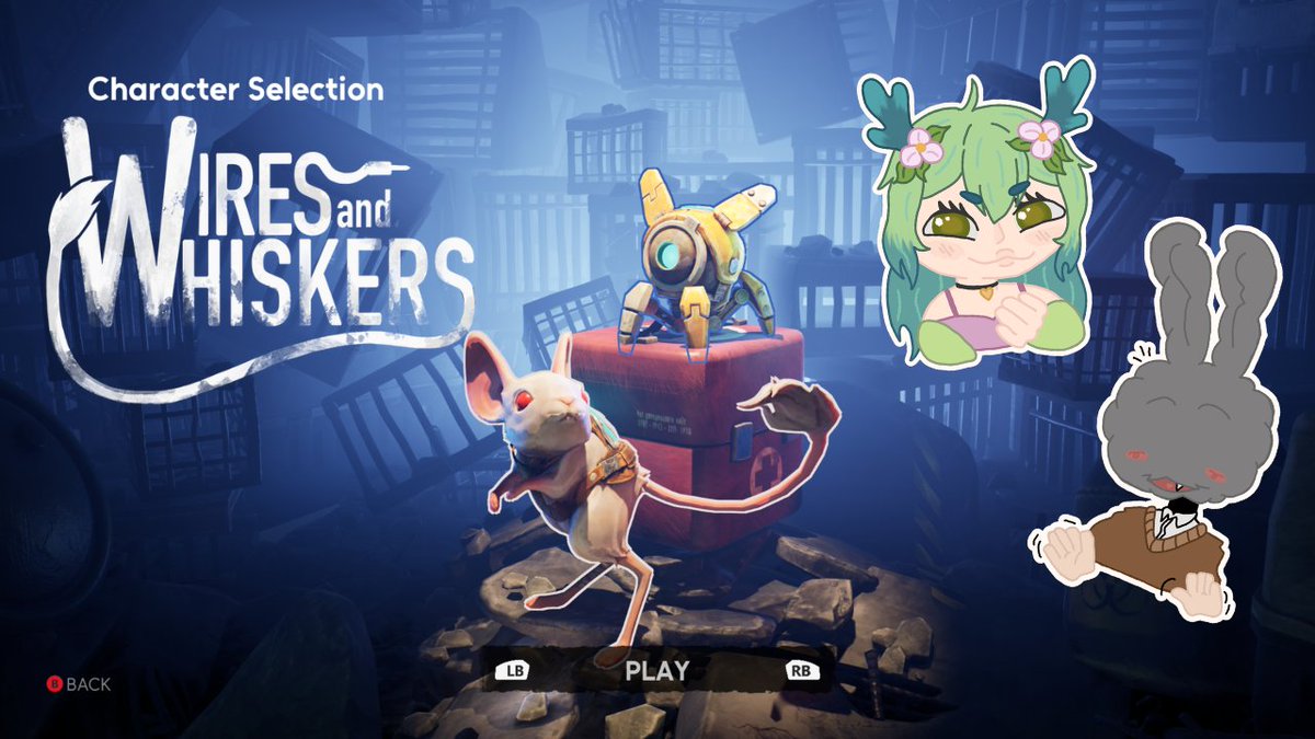 LynntFluffle's tweet photo. Join me and  @Floral_Oddity on the debut of our new channel! @GamesndaGarden 
#Vtuber #podcast #gaming #indiegame #WiresandWhiskers #GamesintheGarden https://t.co/DIVpnx5Bx5