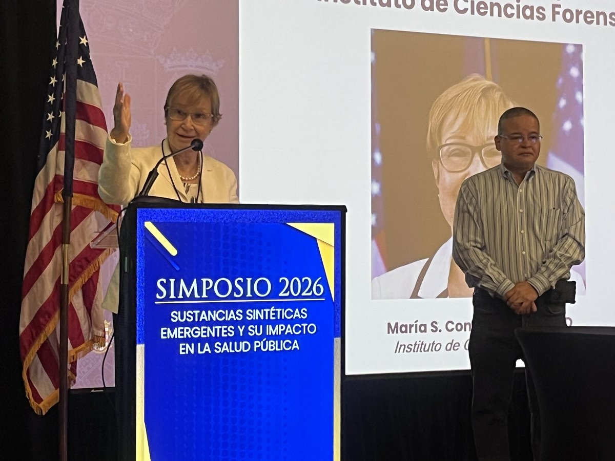 ICF_PR's tweet photo. “Las sustancias sintéticas exigen anticipar, no reaccionar. Cada caso investigado se convierte en evidencia para identificar patrones y orientar la respuesta de salud pública”, expresó la Dra. María Conte Miller en el Simposio del Departamento de Salud.

#SaludPública #Fentanilo https://t.co/VLEYdfA5cy
