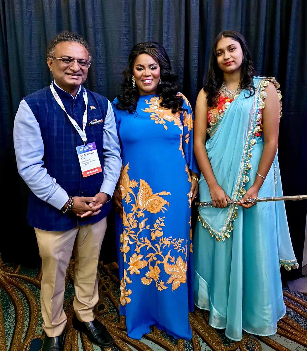 CGILosAngeles's tweet image. On the sidelines of #IIT2026, CG @drkjsrini  &amp;amp; famous American singer, actress &amp;amp; media personality  @MaryMillben  exchanged views on potential for cultural collaboration opportunities for #Indian talent in #US
@MEAIndia  @IndianEmbassyUS  @IndianDiplomacy  @paniit_usa  #IndiaUS