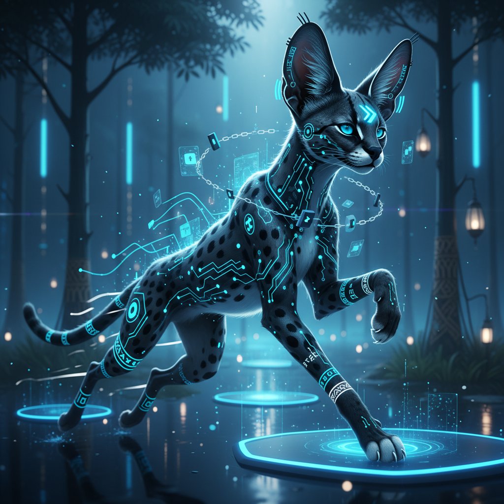 dakolo07's tweet photo. @BitgetWalletAF Big ears for maximum vigilance.

Long legs for serious speed.
Serval bringing that precise hustle Africa style.  #BGWCreator
@node_anonymous @unusualbigemmy
Check this out guys https://t.co/22dNPYKZTA