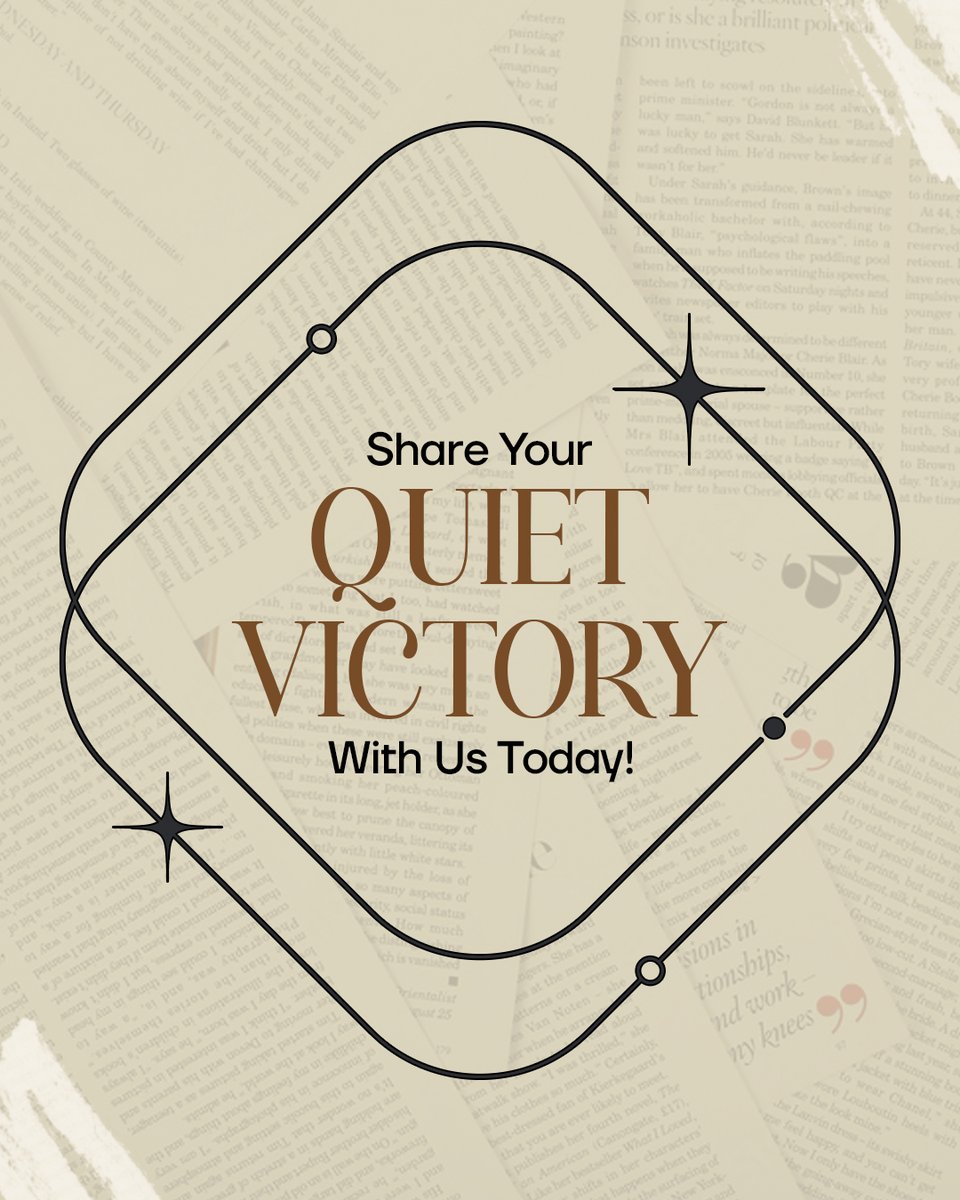 TheauthorFred's tweet photo. Every victory, no matter how small, is worth celebrating.

It’s the quiet moments that lead to the most profound changes.
Celebrate your victory. Get “The Strength Within”: https://t.co/kO26JtmE0b https://t.co/2exQRMMOyW