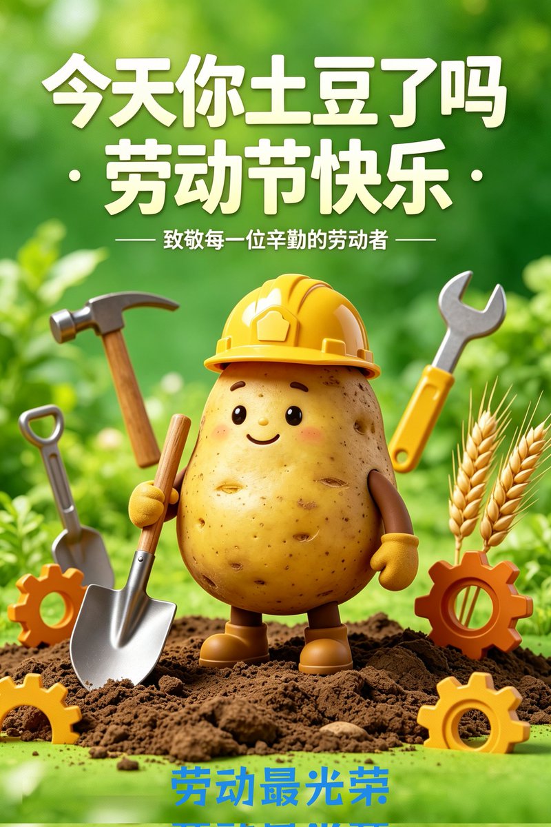caimimi882's tweet photo. 劳动最光荣，土豆最给力
今天你土豆了吗？
愿你一路向上，长势喜人，万事顺意！
财富密码：0x84791ba65bf026fe9fff1664e8ad83af284d7bf2 https://t.co/5F0z3xT78r