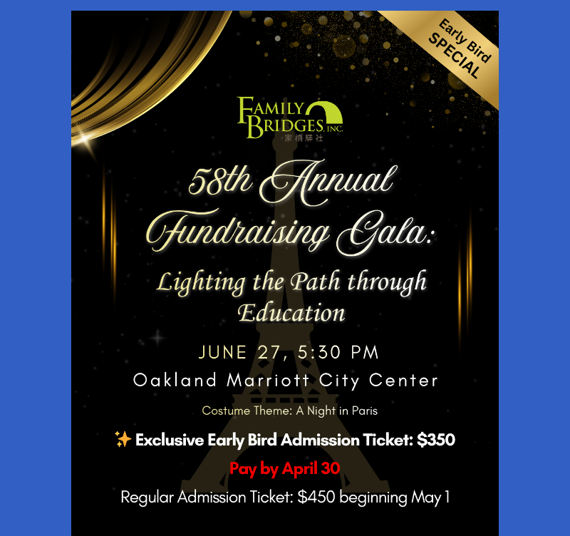 Family_Bridges's tweet photo. One more day to go! Secure the early bird deal while it lasts! Support us by becoming a sponsor to create meaningful impact.
https://t.co/42sQkf5Yq8

#familybridges #AnnualGala #earlybird #sponsor https://t.co/N6Hdmmjbnp