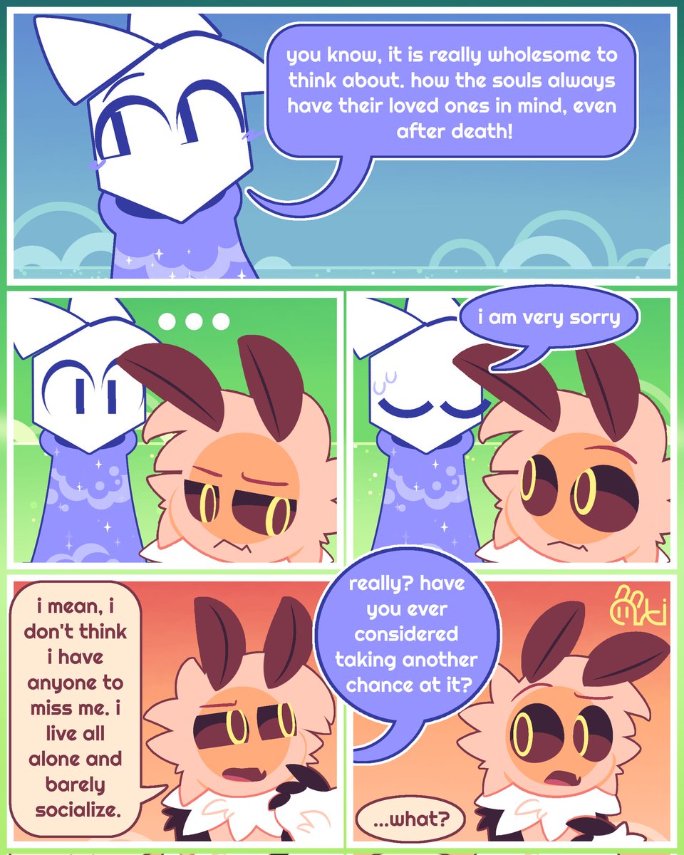 artifyber's tweet image. DAY 851 - The Place - Page 6 of 15