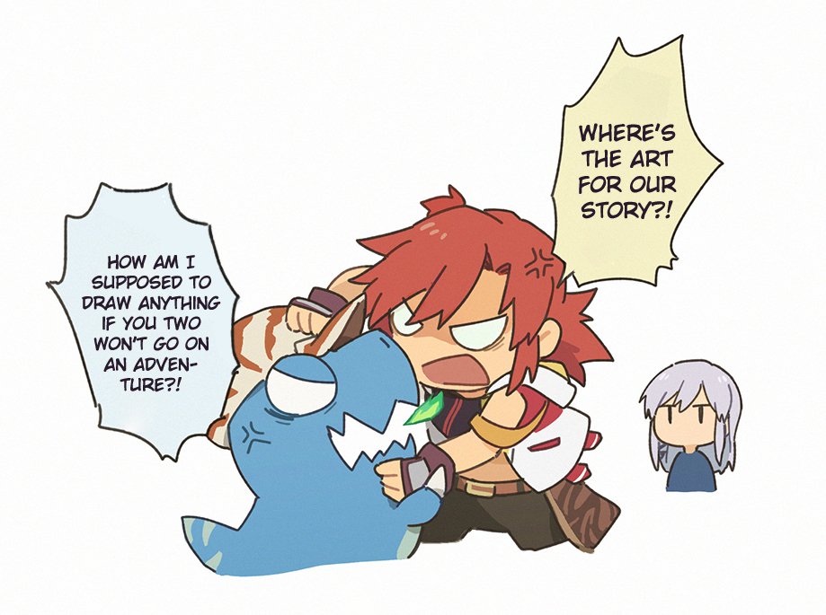 knau1157's tweet photo. Pyroko is not too happy about me drawing art for @Evy_Myers's  OC🤣🤣
#創作 #OC https://t.co/CROZINwRnr