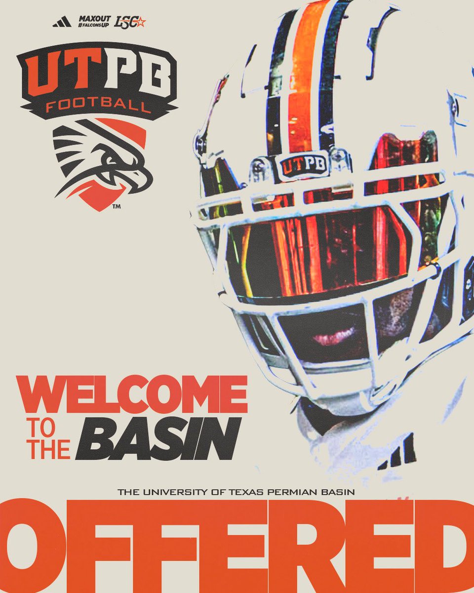 NaiemPowell's tweet photo. After a great conversation with @Coach_Conry I’m blessed to say I received a scholarship to UT Permian Basin🧡🖤 @iggy_coach @34CoachLed @scox9356 @SMC_CorsairFB https://t.co/itISozzRll