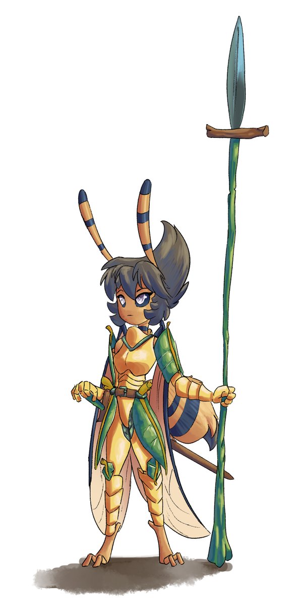 jamatuselin's tweet photo. Una comparativa de tamaño de estos tres, necesito crear mas OC
#insectgirl #moth #insect #originacharacter #bug #OC #Bee #abeja #Knights https://t.co/1YjF9tmt82