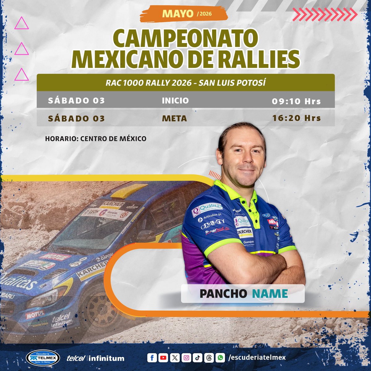 Escudería Telmex tweet media