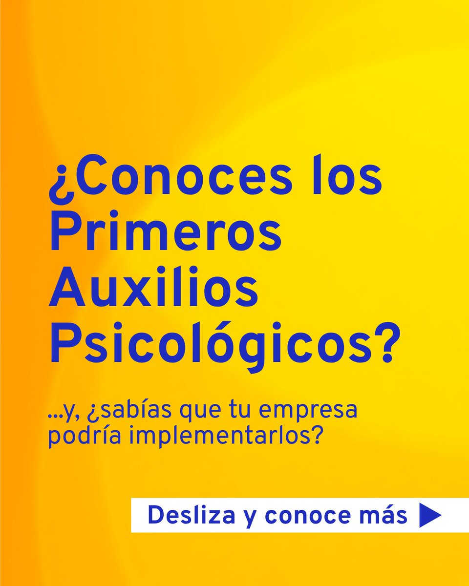OITAndina's tweet image. ¿Sabías que tu empresa puede aplicar Primeros Auxilios Psicológicos?

⚠️ 12.000 millones de días laborales se pierden cada año por depresión y ansiedad.

La #OIT y la @ANDI_Colombia traen una guía para actuar a tiempo.

Descárgala aquí 👇
ilo.org/es/publication…