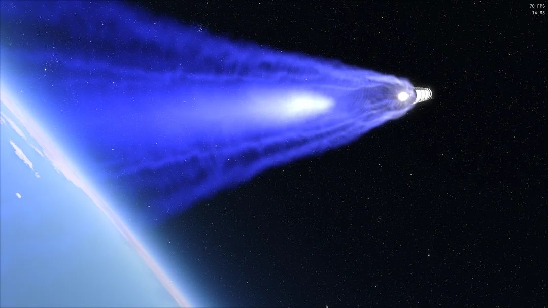 Ahwoo_Official's tweet image. Plumes taking shape in Kitten Space Agency.

From tight vacuum streams to expanding flow through atmosphere, starting to behave how engines should in flight.

Still early. More to come.

📷: mushylog on r/kittenspaceagency

#space #spacesim #gamedev