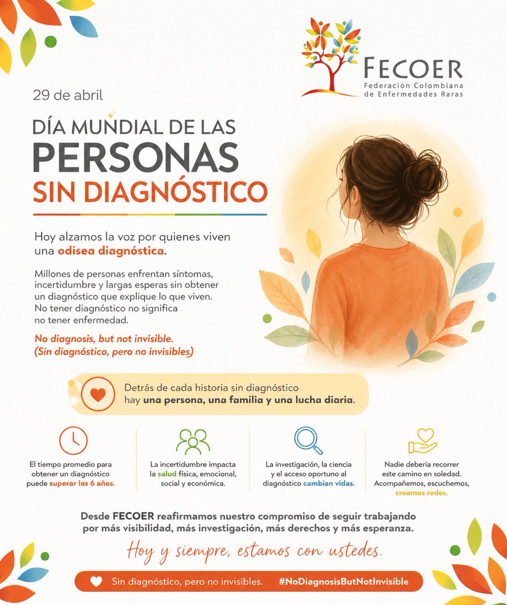 Federación Colombiana de Enfermedades Raras tweet media