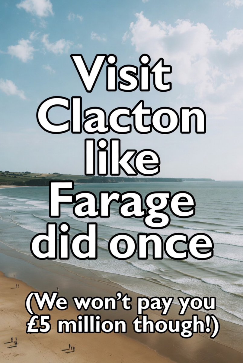 Loving this Clacton Tourist Board poster!