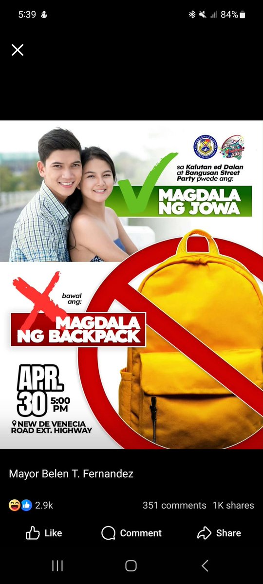 Di na nga lang pupunta hahaha 😆
