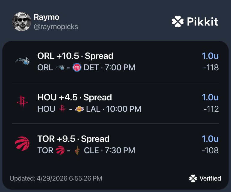 Raymo Picks tweet media