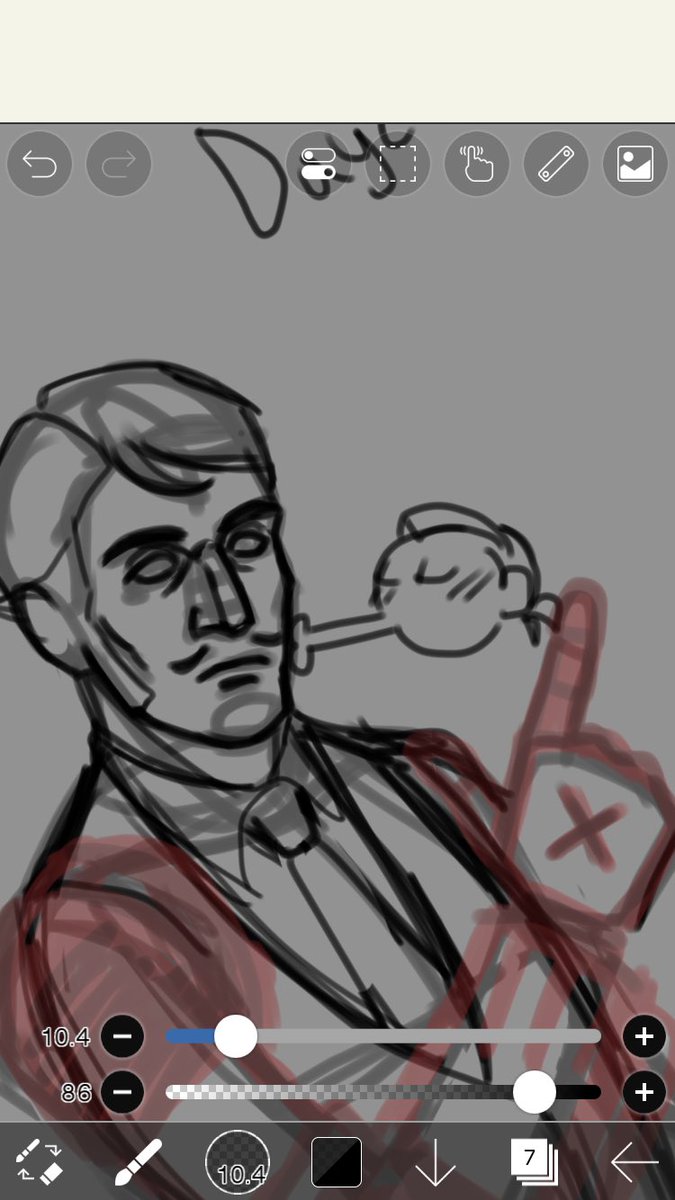ttsvchu's tweet photo. Wip for art contest
#brawlstars #brawlstarsgray #gray #detectivegray #art #myart #wip #workinprocess #skeych https://t.co/BxF5Cwbz7T