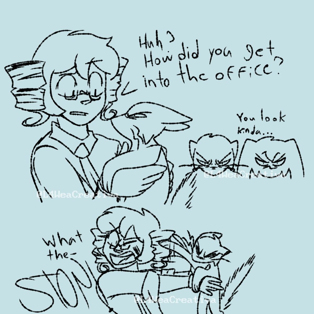L4WeaCreativa's tweet image. Just a silly sketch
#Anothercup