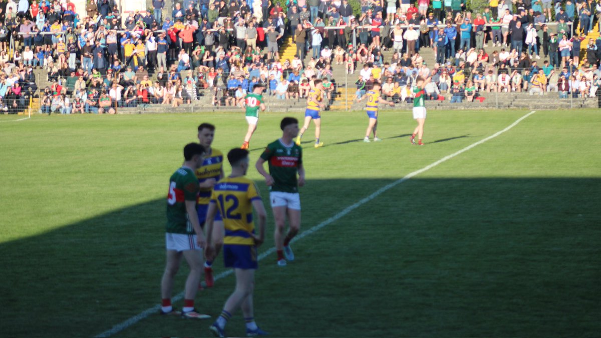 LaobhaoiseNihE's tweet image. Tough result for the Mayo U20s.

Great courage, character &amp;amp; spirit shown by Mayo, but ultimately conceding 5 goals was the downfall. 

Hard luck to the players &amp;amp; Management, well done to Roscommon.

#Mayogaa #GAA #ConnachtGAA