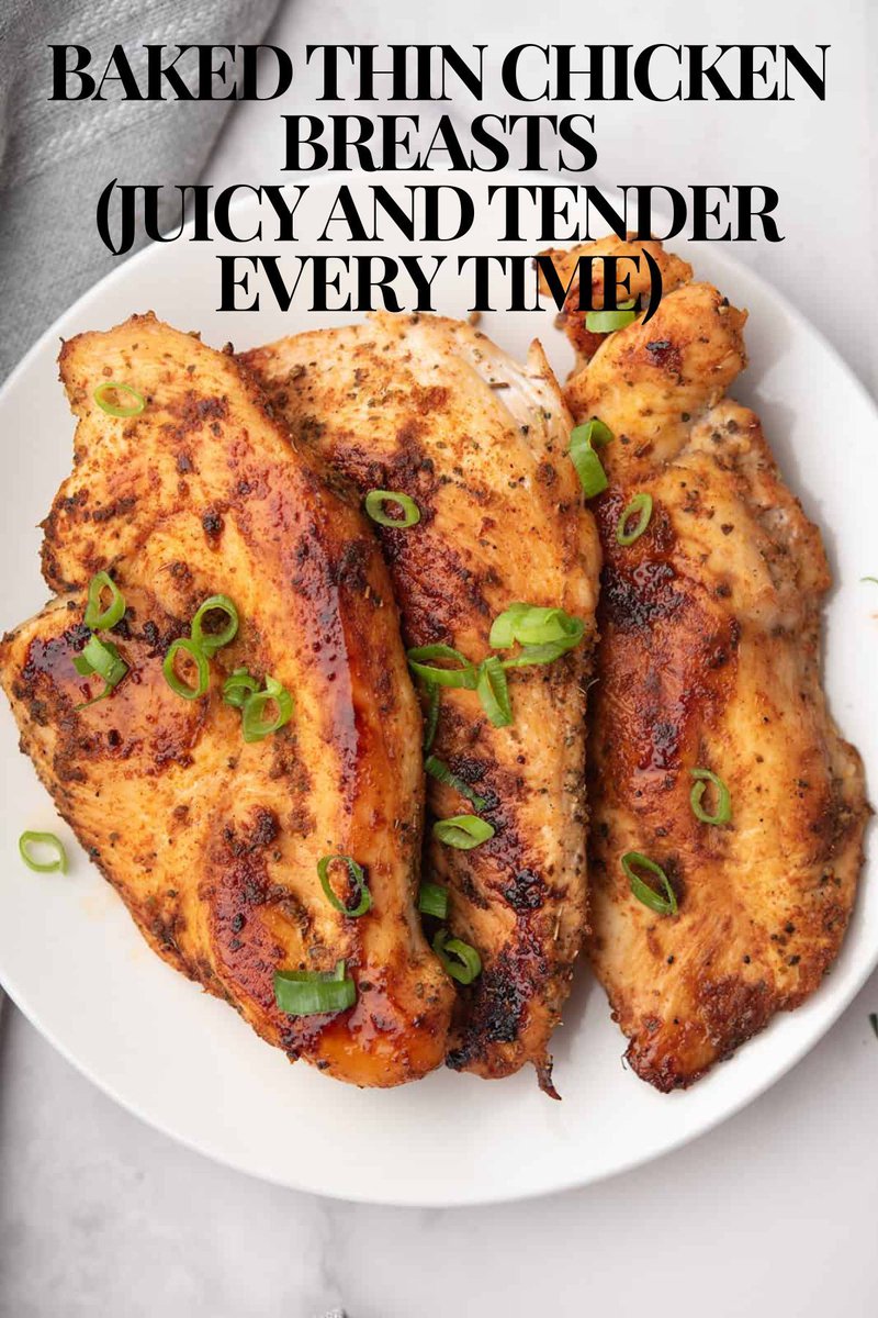 pepperbowl's tweet image. These Baked Thin Chicken Breasts are juicy, flavorful, and perfect for a quick weeknight dinner. 

➡️ pepperbowl.com/baked-thin-chi… 

#chicken #tasty #homemade