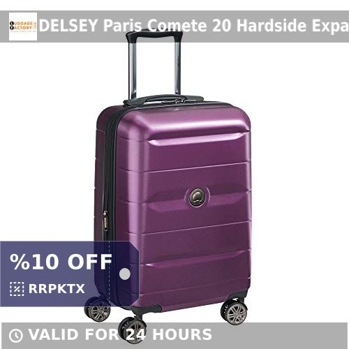 Luggage_Factory's tweet image. Travel in style and comfort with the DELSEY Paris Comete 2.0! 🌟 This sleek, scratch-resistant purple beauty ensures easy maneuverability and spacious packing. Perfect for quick getaways. Grab it now for just $76.67! #TravelEssentials #DELSEYParis #Purple shortlink.store/hlvxjne4lzgd