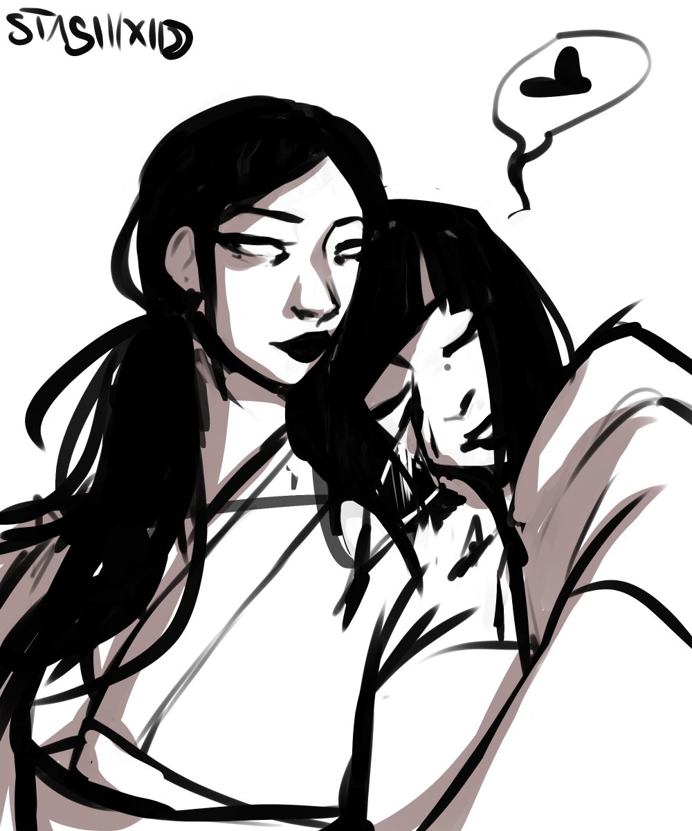 duolonluvr's tweet photo. quick rinmin before i doze off
might draw them in a hooked on you setting
#dbdfanart #fengmin #rinyamaoka #rinmin https://t.co/sPGVnrfn0N