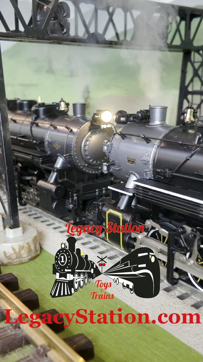 legacystation's tweet photo. Three Lionel 0-8-0 switchers. One perfect synchronized movement.
The new Legacy line features NYC, Southern, and Aliquippa schemes.
NYC is the classic, Southern is the beauty, and Aliquippa is the beast.
They move as a unit and look incredible doing it.
Which road name wins the https://t.co/6ayXm53zu4