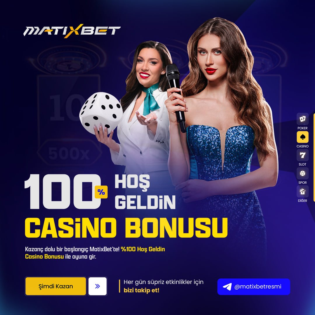matixbet's tweet photo. 🎲 %100 Hoş Geldin Casino Bonusu MatixBet’te!

✨ Kazanç dolu bir başlangıç yapmak isteyenlere özel.

👍 Popüler slot oyunlarında şansını dene, heyecanı yükselt.

😀 Kazançlı bir başlangıç seni bekliyor!

📌 Güncel Giriş:  https://t.co/5djtXOjIF1

#matixbet #casino #bonus https://t.co/3XvCGLNqyk