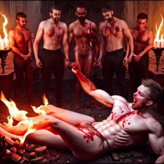 DARK181000's tweet photo. Evil cannoT be stopped! The horror, the desTrucTion, the corrupTion, the decapiTaTion of anyThing “good.” Fuck the idioT Xristians as I rip off their heads and shiT down their necks. I masTurbaTe on the dead and cum in the weak! Hail SaTan! #hailsatan #demon #twisted #evildead https://t.co/99Z3SnOI3r