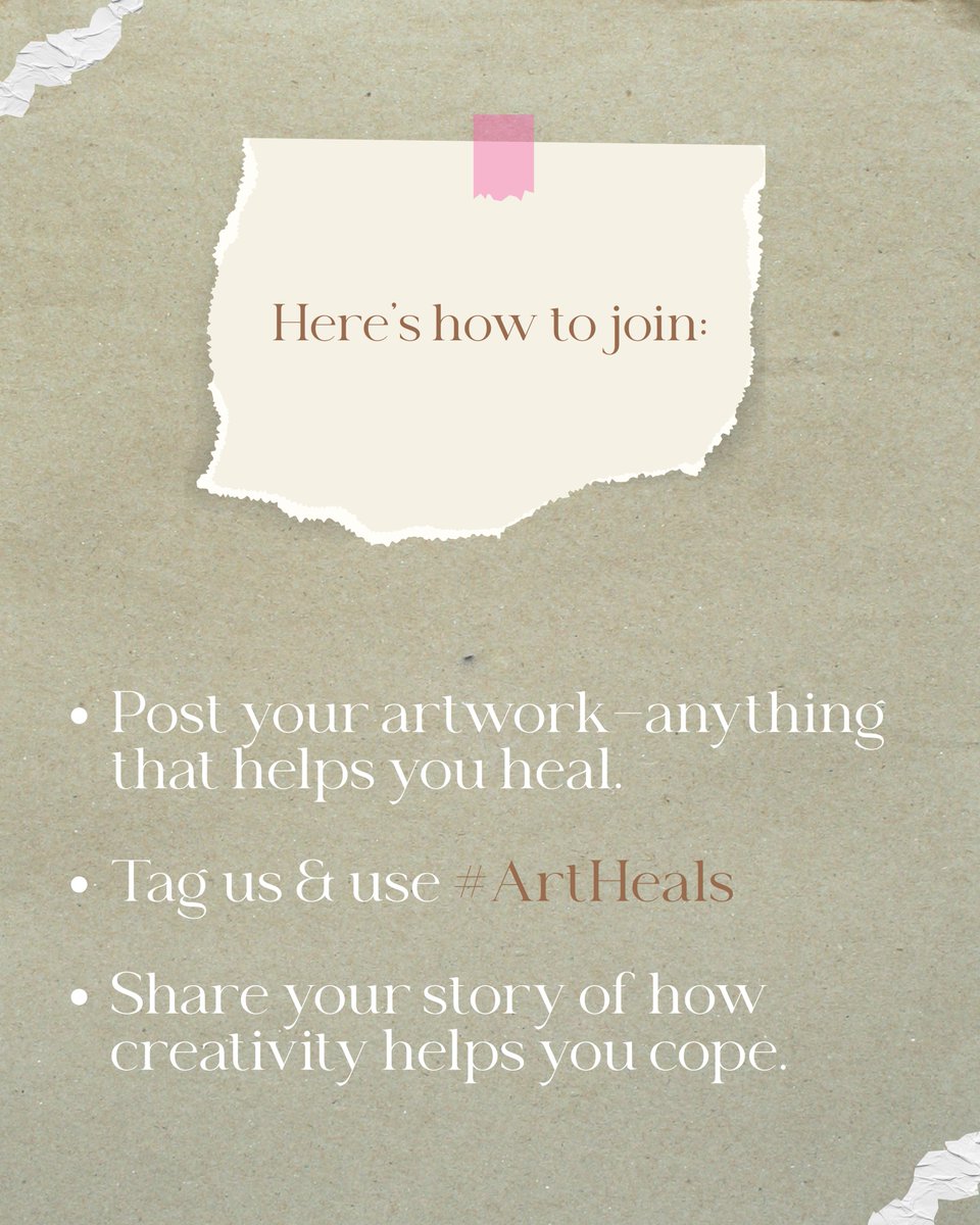 TheauthorFred's tweet photo. Everyone has a unique way of processing pain and healing, and creativity is one powerful tool for that. Whether it’s music, writing, drawing, or any form of expression, art allows us to channel our emotions and find peace within ourselves.
Join the #ArtHeals challenge! https://t.co/2P8Hh5QTUg