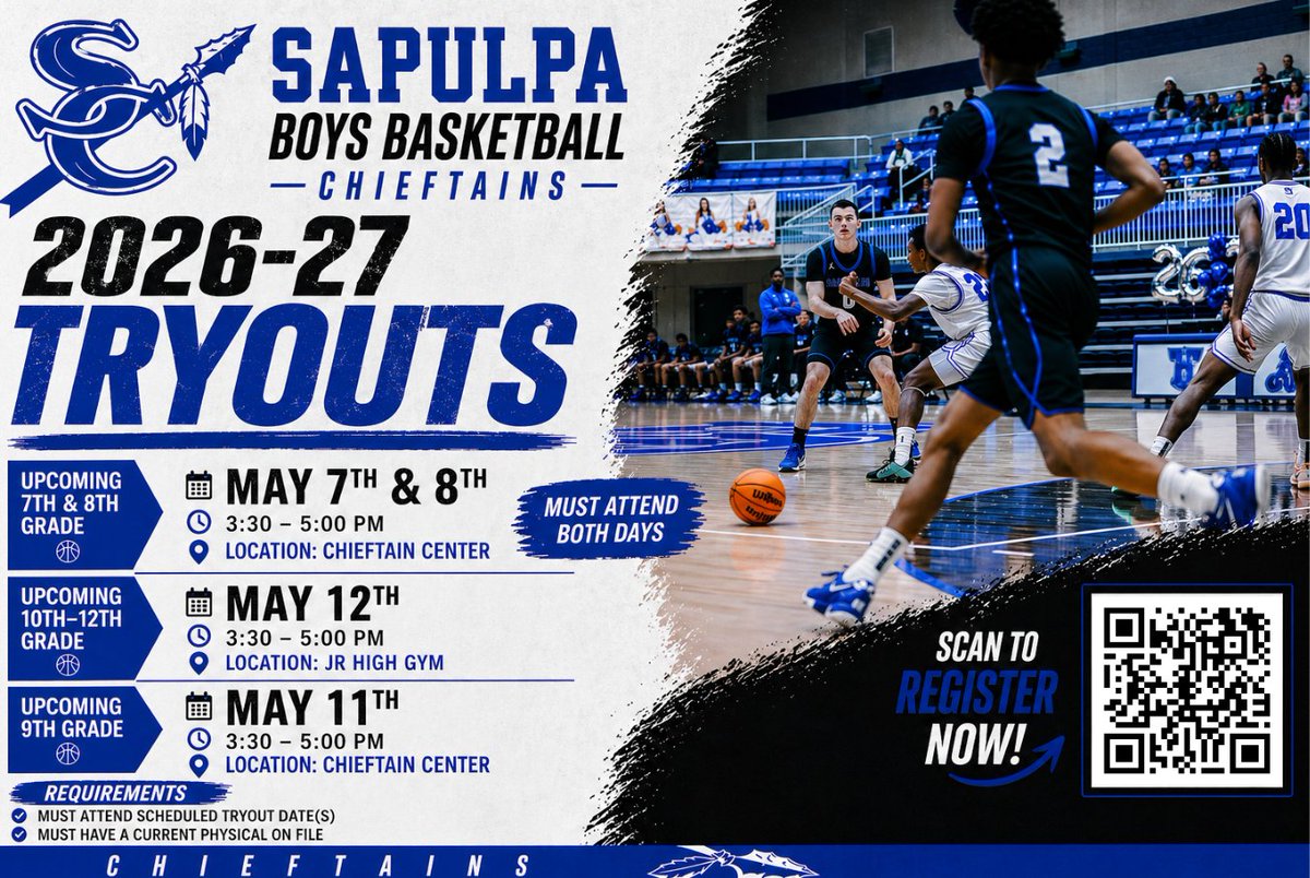 Sapulpa Chieftain Boys Basketball tweet media