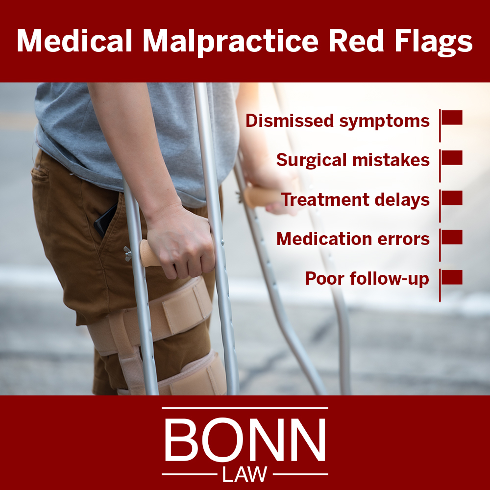 BonnLawOffice's tweet image. Medical Malpractice Red Flags…

Spot a misdiagnosis?
Notice surgical errors or delays?

Call us today. Your health matters!
1-888-BONNLAW or visit: bonnlaw.ca
#MedicalMalpractice #PatientRights #EducationalContent #TrustBonnLaw