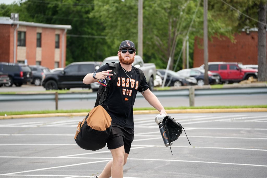 ECUTigersBSB's tweet photo. The boys are rollin’ out to Hot Springs, AR for the GAC Tournament 🏟️🏆

#GoTigers #TigersBSB https://t.co/w5GCTny21n