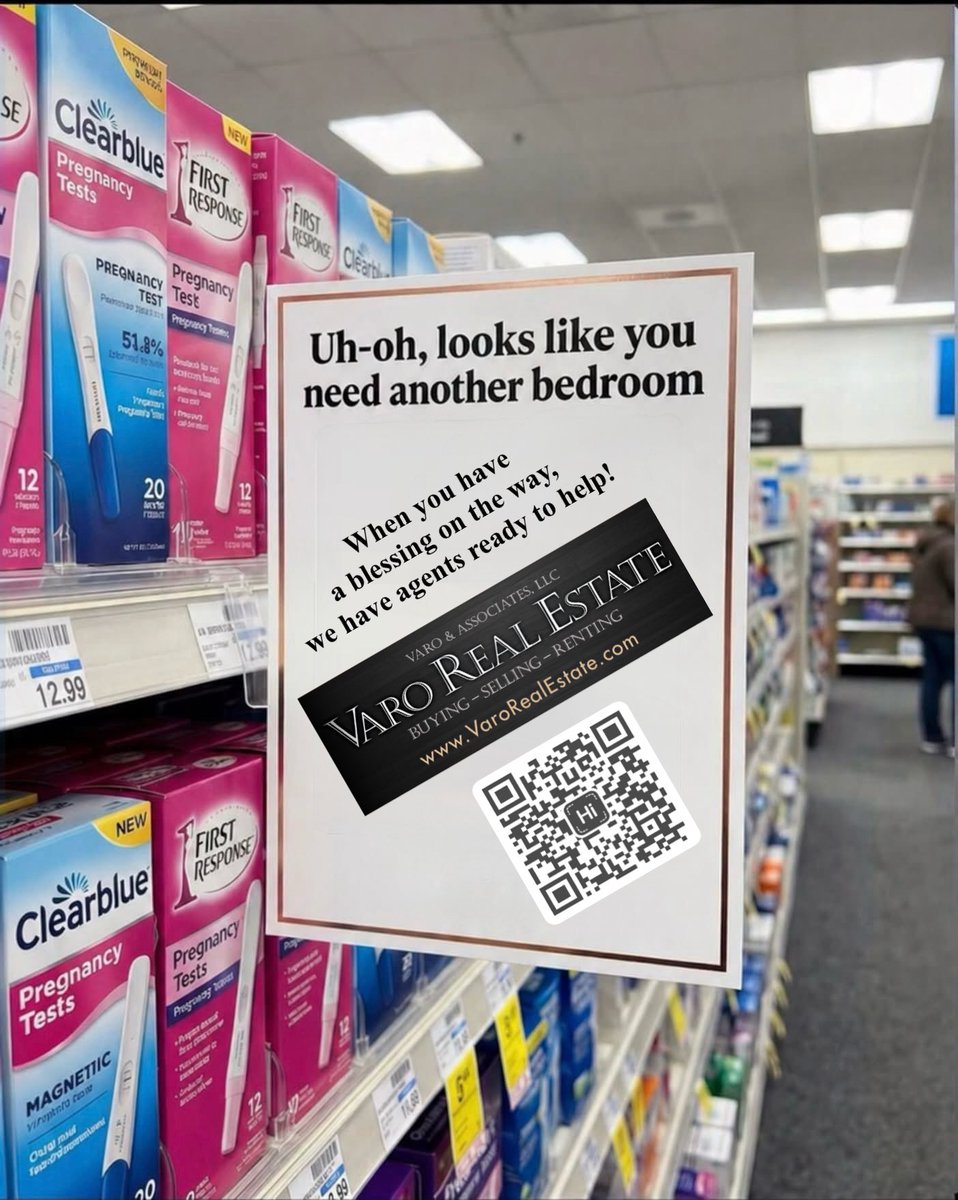 VaroRealEstate's tweet image. When you have a blessing on the way, our agents are ready to help upgrade your living situation!
 
VaroRealEstate.com
 
#Realtor #IllinoisRealtor #RealEstateProfessional #RealEstateProfessionalServices #RealEstate