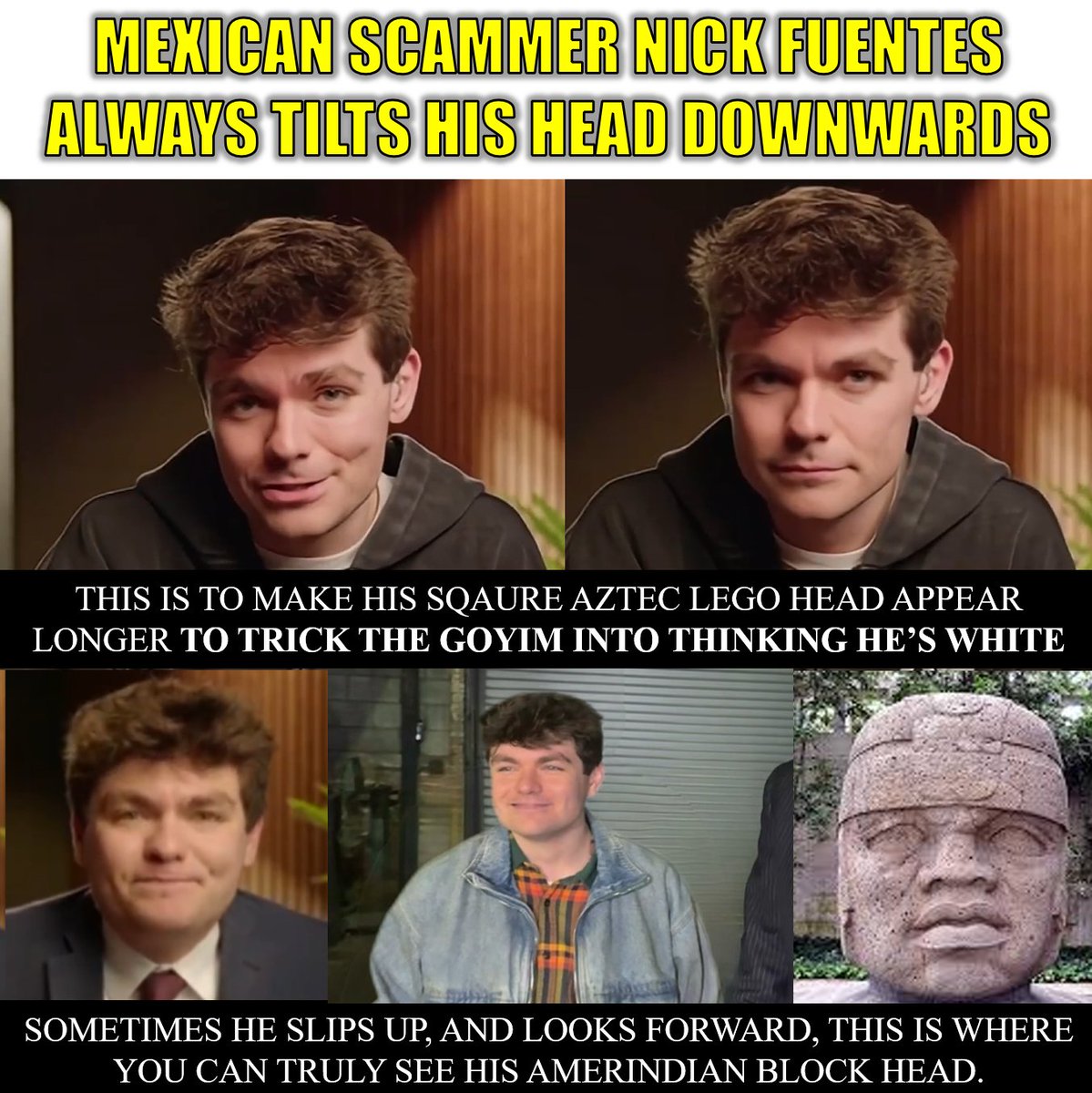 Olmec Head Groyper tweet media