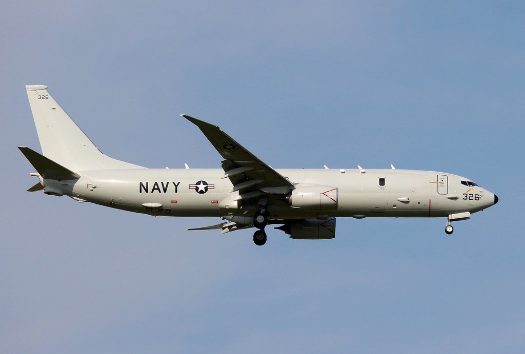FlconEYES's tweet image. Boeing P-8 Poseidon 
169326 | AE5C58 | t.ly/Mqg3Y

Despegó de #Jacksonville hacia el Golfo a esta hora.

#AvGeek #ADSB #planespotting #29Abr