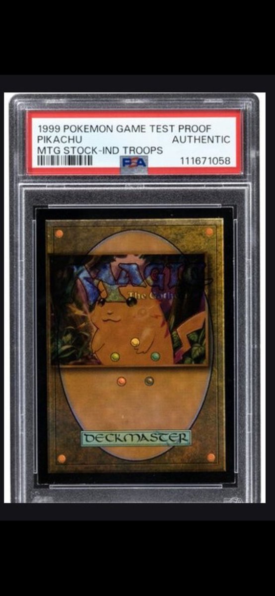 kazuha0023's tweet image. 億超えるよなぁ...
存在は知ってたけど画像初めて見た。

昔、ポケカはWotCが製造してました。

#MTG
#ポケカ