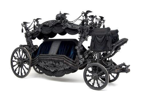 funeral carriage, vienna (1877)