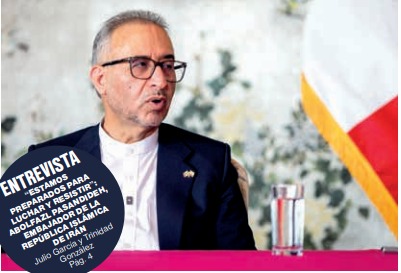#Irán ha sido ejemplo claro de fortaleza, resistencia y unidad, pues como señaló Abolfazl Pasandideh en entrevista con <a href="/BuzosNoticias/">Buzos de la Noticia</a>: “cuando más maten, la nación iraní, nuestra nación, se fortalecerá más en su lucha y su resistencia” #IránResiste  🇮🇷🤝