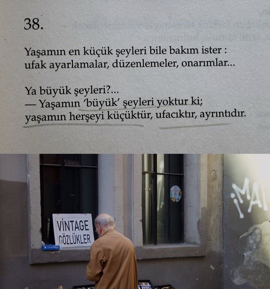 eceiremgulum's tweet photo. ..."yaşamın her şeyi ayrıntıdır." https://t.co/2FjuI2odsq