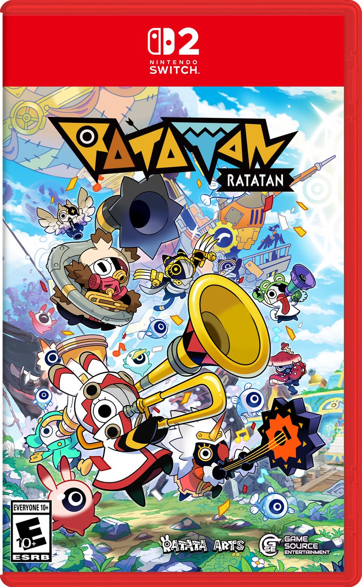 Ratatan (Switch 2 / PS5) physical release is up for pre-order at Walmart, Best Buy, and GameStop now: bit.ly/4dgr8qc $39.99

Game on the card