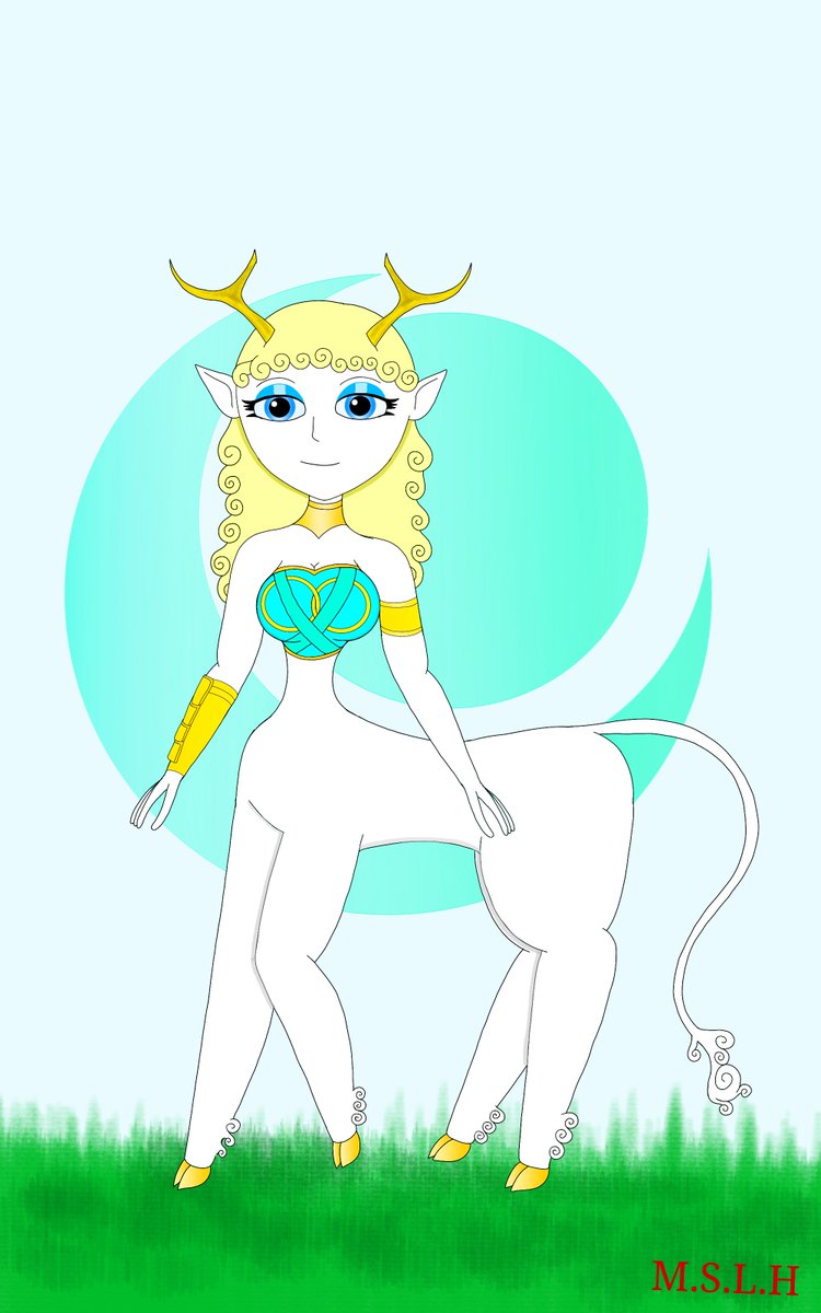 Ardmore1991's tweet image. I might have shown this before, i'm showing it again anyway. Centaur girl. #Centaur #Fantasy