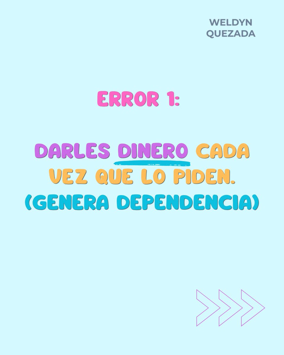 Weldyn's tweet photo. 3 errores que cometemos los padres al hablar de #dinero con nuestros hijos: https://t.co/fLWjYu2K1U