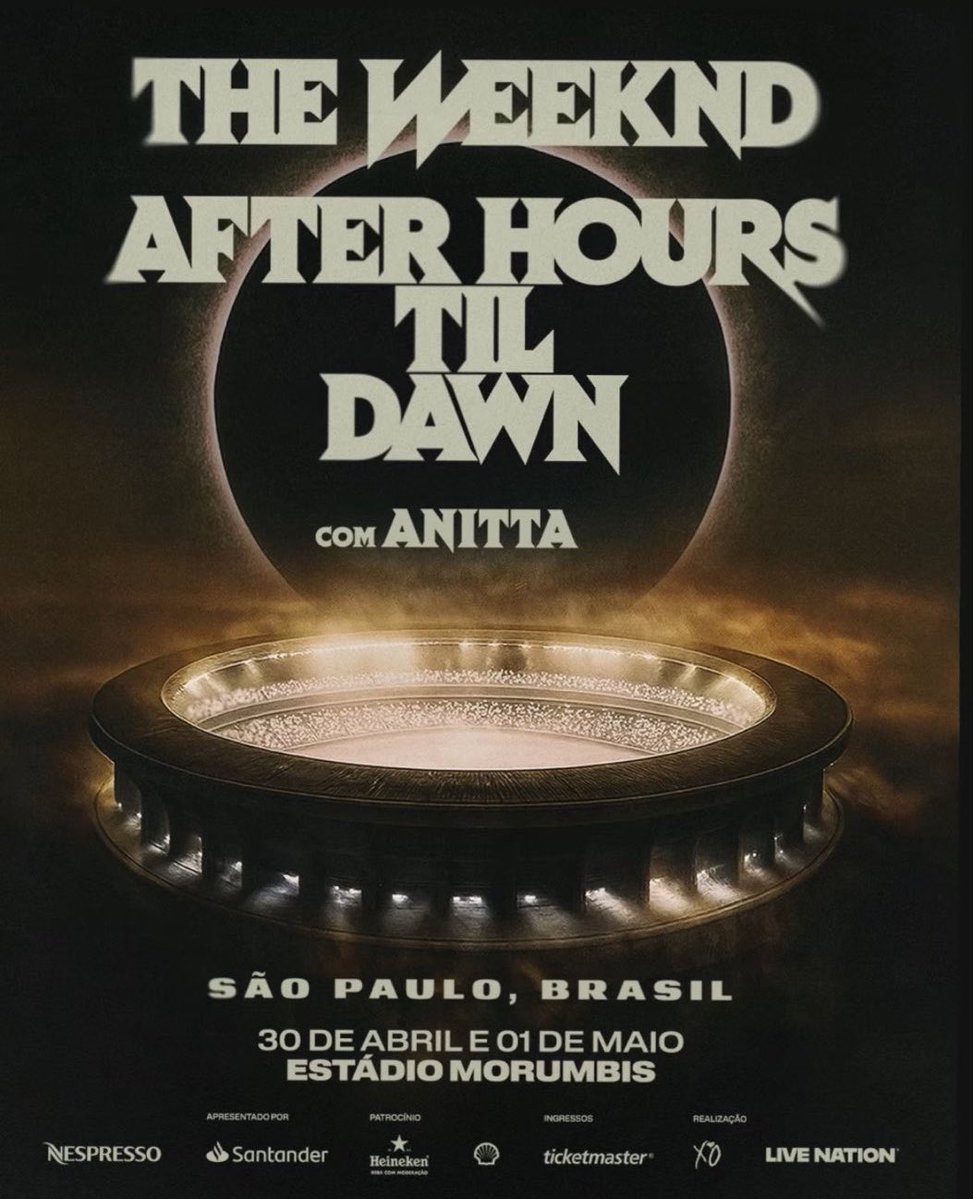 The Weeknd Brasil tweet media