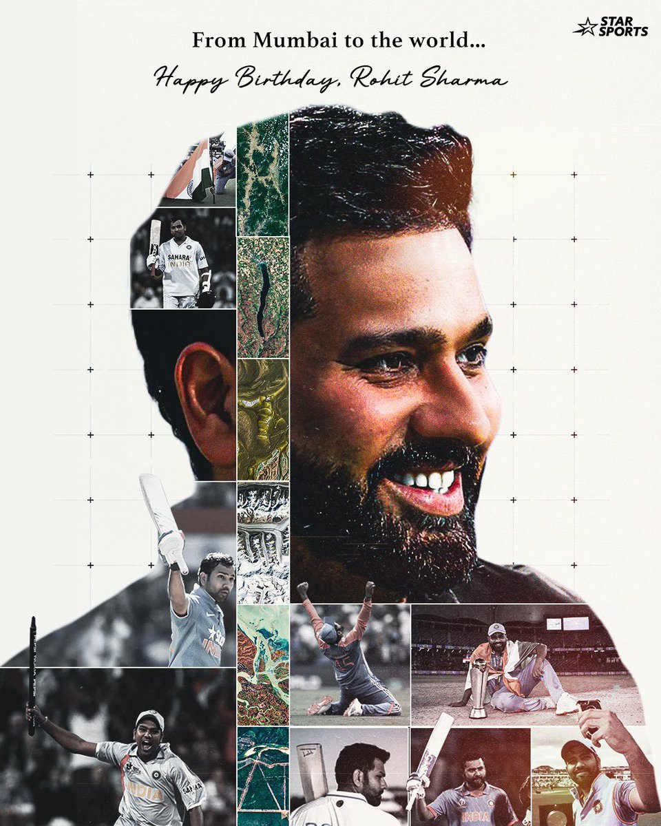 V11Rathod's tweet photo. Today is my idol's 39th birthday, and I'm thrilled to see him humble despite his greatness. He didn't let injuries keep him off the field for long, and it's wonderful to watch him practice without the weight of excessive respect. Happiest birthday to my GOAT
#HappyBirthdayRohit https://t.co/U4CdKfm5YO